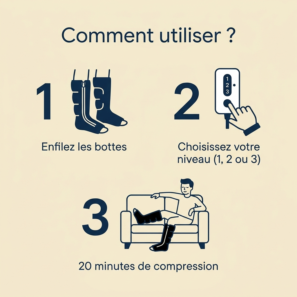 Bottes de compression - Lunova Boots™